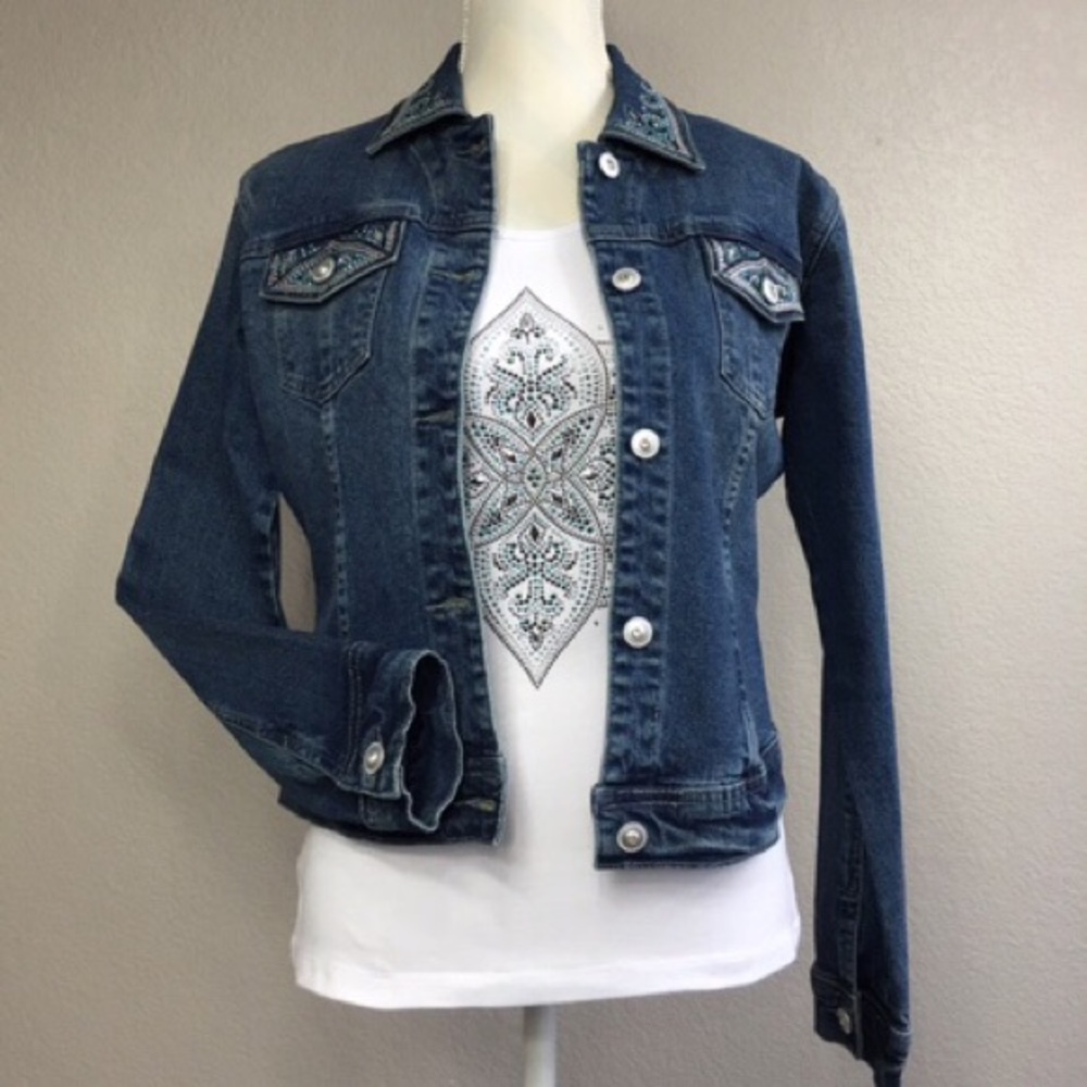 SALE❗️Christine Alexander Swarovski Crystal Jacket